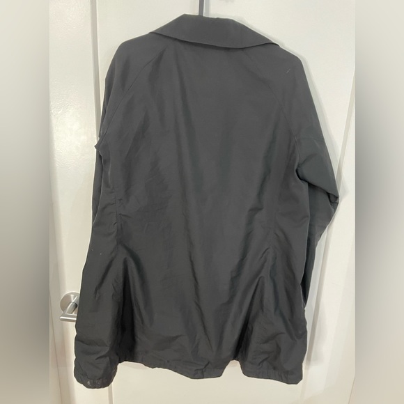 Columbia Black Rain Jacket Windbreaker Zip Up Women’s Large - Picture 4 of 4